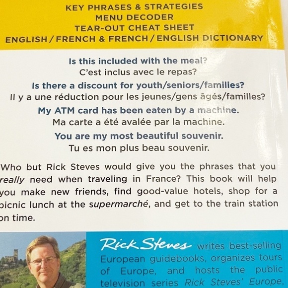 Rick Steves' French Phrase Book & Dictionary by Rick Steves - Picture 4 of 7